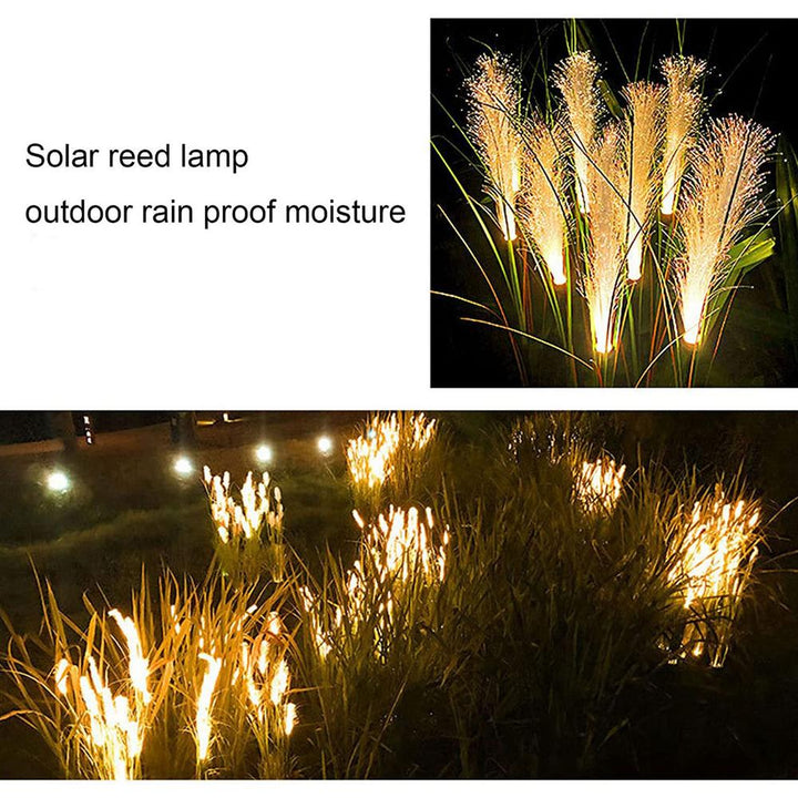 BowLift | Solar Reed Waterproof Fiber Patio Lights