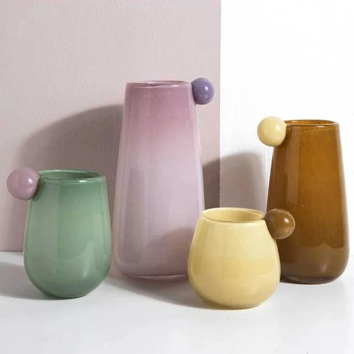 Globe Glass Chubby Vase | Bowlift