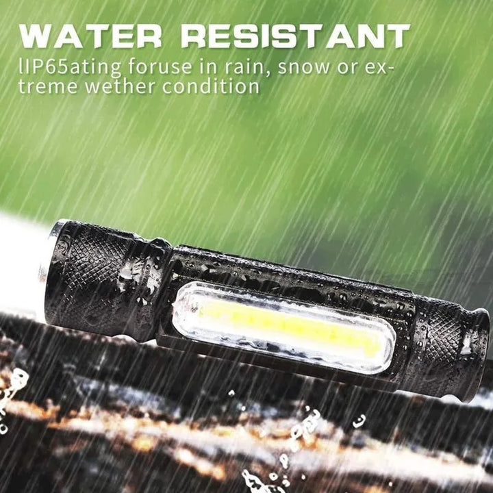 BowLift | USB Rechargeable Magnetic Flashlight – LED Emergency Light with Magnet and Carry Strap