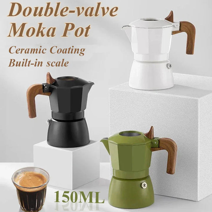 BowLift | Vintage Double-Valve Espresso Pot