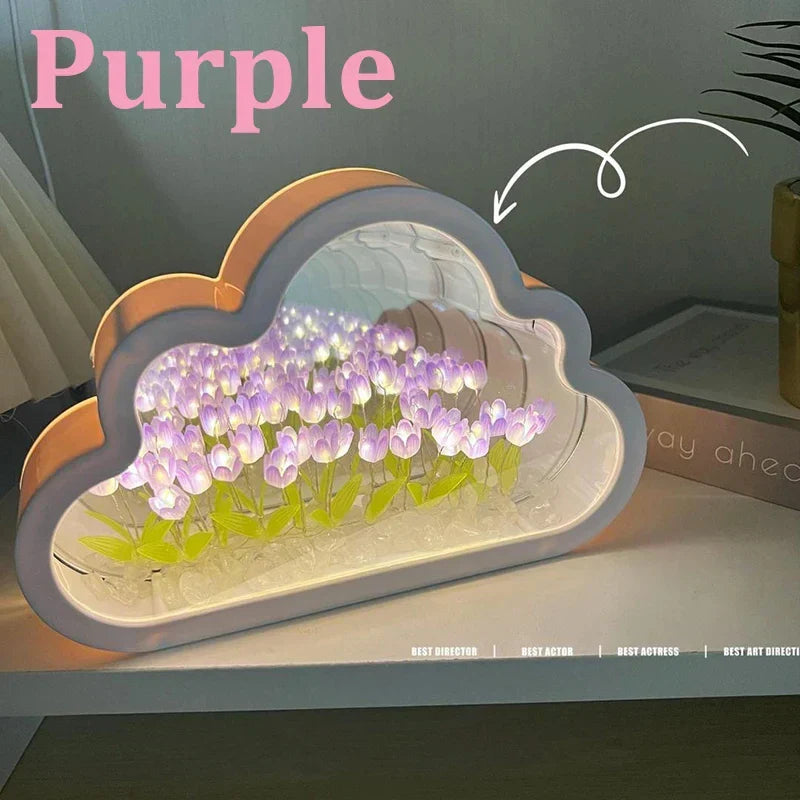 BowLift | Tulip Atmosphere Infinite Flowers Night Light