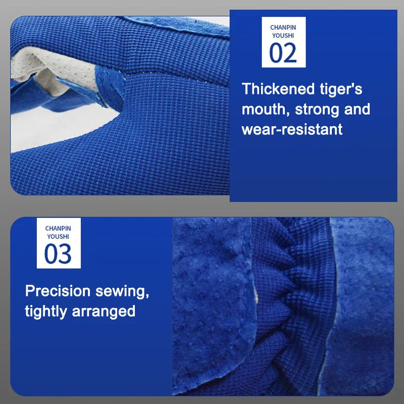 BowLift | ThornGuard Garden Gloves | Thornproof & Extra Long | Leather & Rubber Coating | Protection for Roses & Shrubs