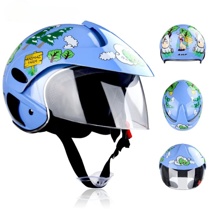 BowLift | Kids’ Motocross Helmet for Ages 3–9 – Blaze