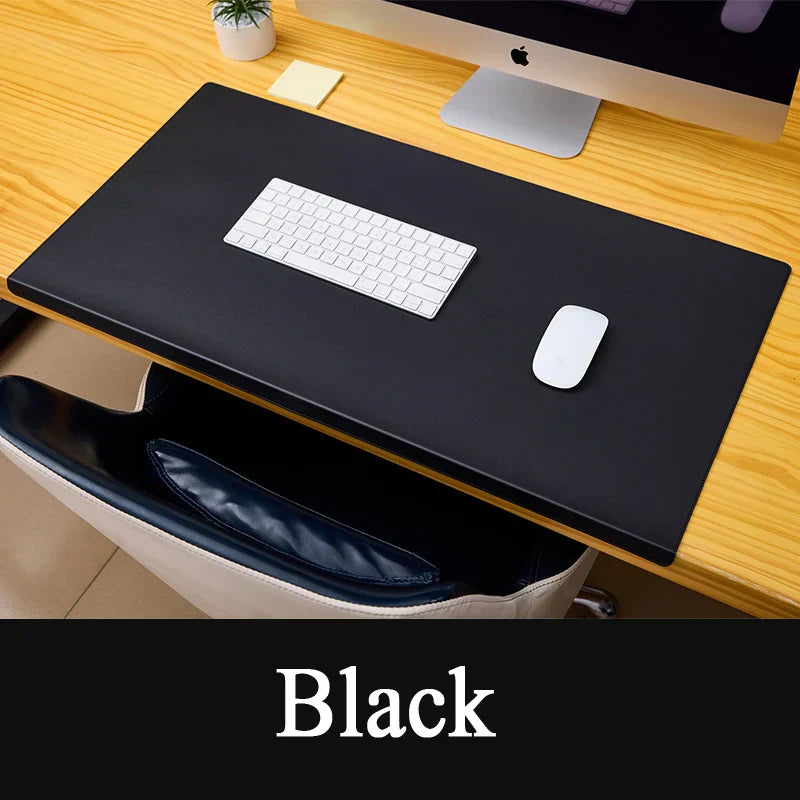 BowLift | Ergonomic PU Leather Desk Mat – Wrist & Elbow Support with Non-Slip Surface for Office & Gaming