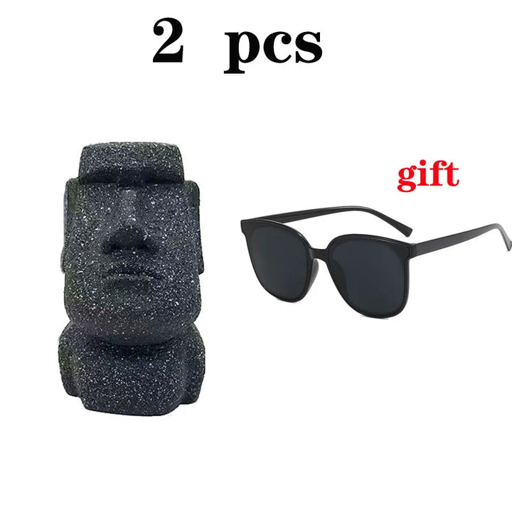BowLift | Stone Face Eyeglass Holder Stand