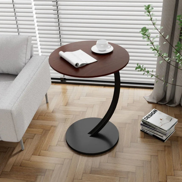 BowLift | Reinforced Round Side Table for Living Room and Bedroom