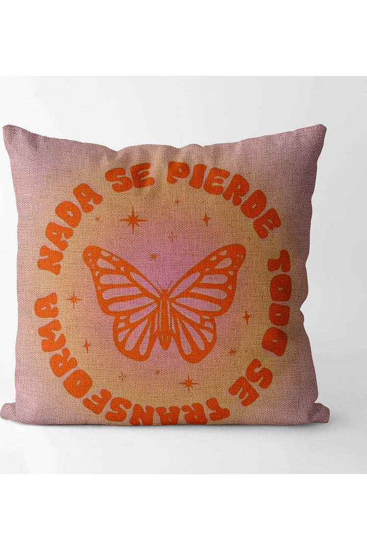 Rosa Quadrat Decorative Pillowcase | Bowlift