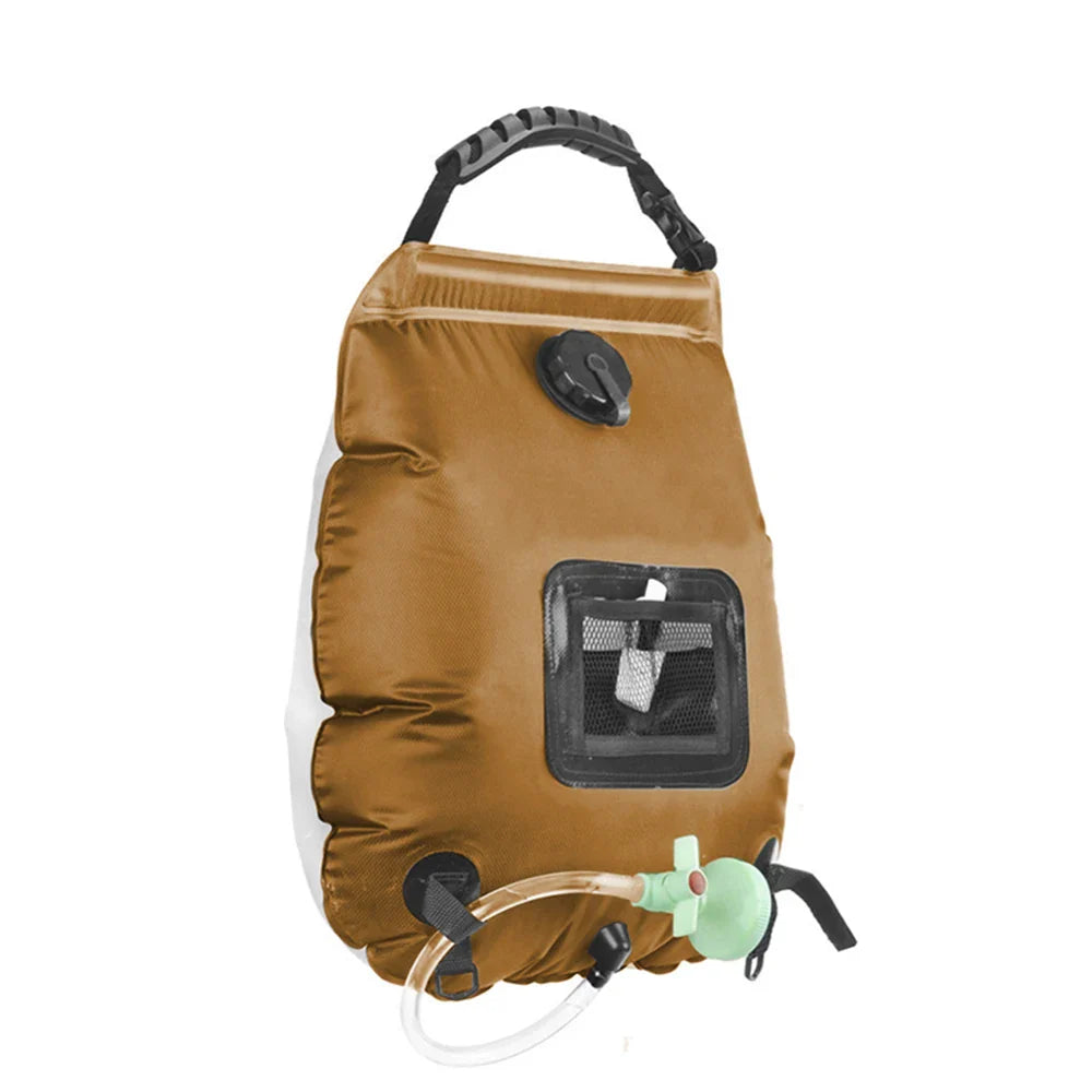 BowLift | Solar shower SunFlow | 20L capacity | Portable & self-heating | With shower head & hose