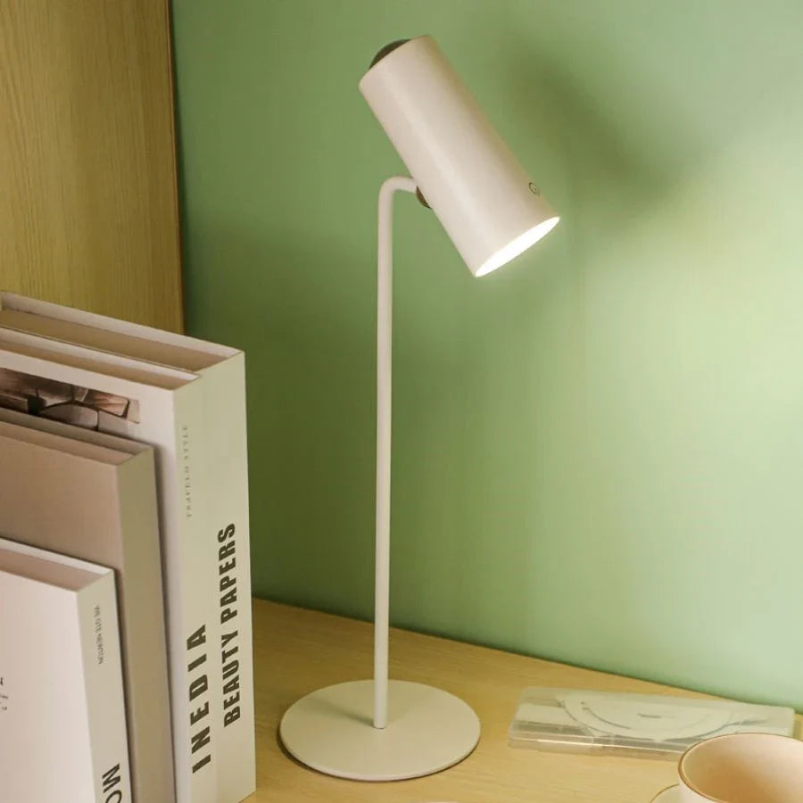BowLift | Lumora LED table lamp with touch dimming | Eye-friendly & rechargeable | USB-C | 2000 mAh battery | For desk, bedside table & decor
