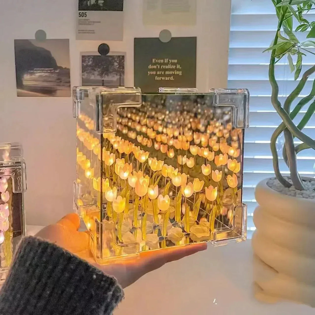 BowLift | 3D Tulip DIY Flower Cube Night Lamp