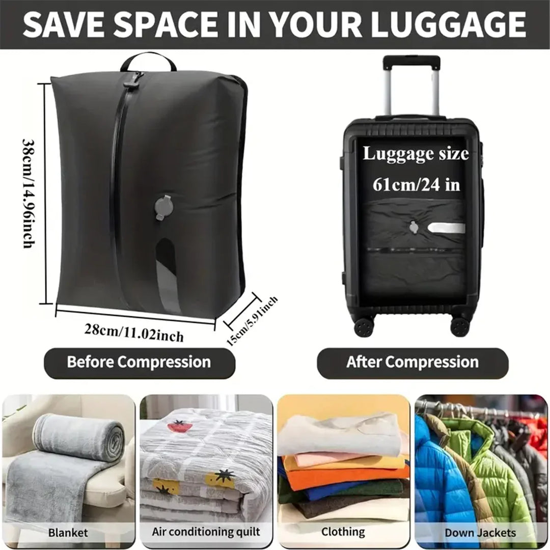 BowLift | Vacuum Compression Luggage Bag