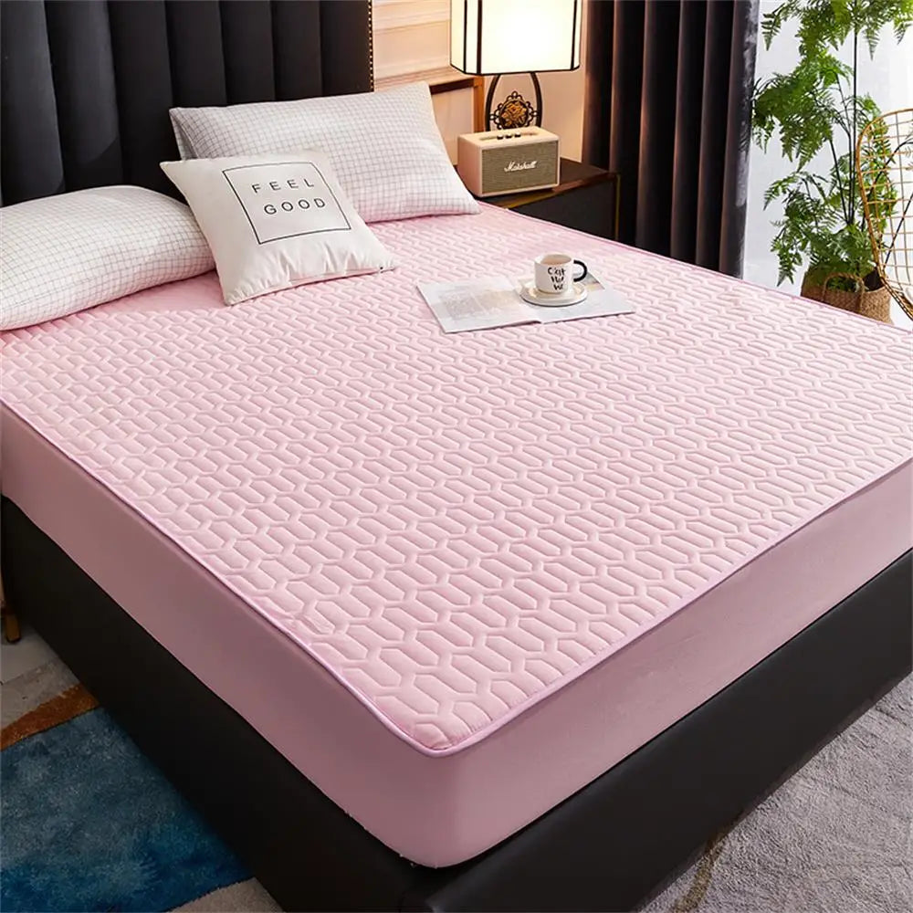 BowLift | Waterproof Ultra-Soft Fitted Latex Mattress Pad Cover