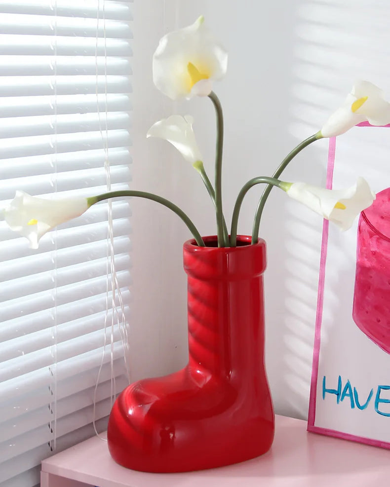 Ankle Boots Vase | Bowlift