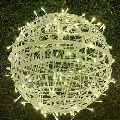 BowLift | Sphere - Rattan Party Lighting