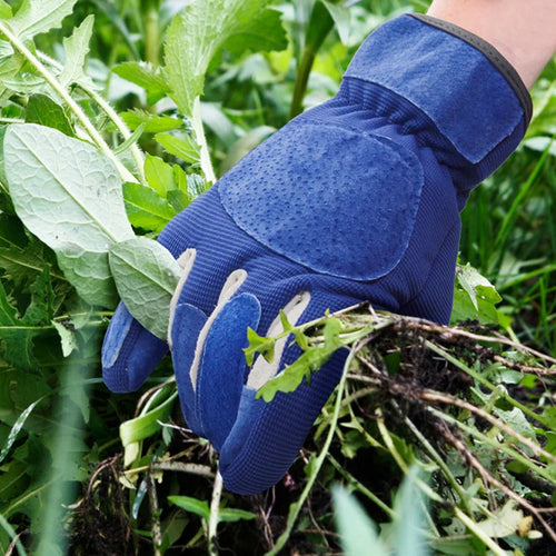 BowLift | ThornGuard Garden Gloves | Thornproof & Extra Long | Leather & Rubber Coating | Protection for Roses & Shrubs