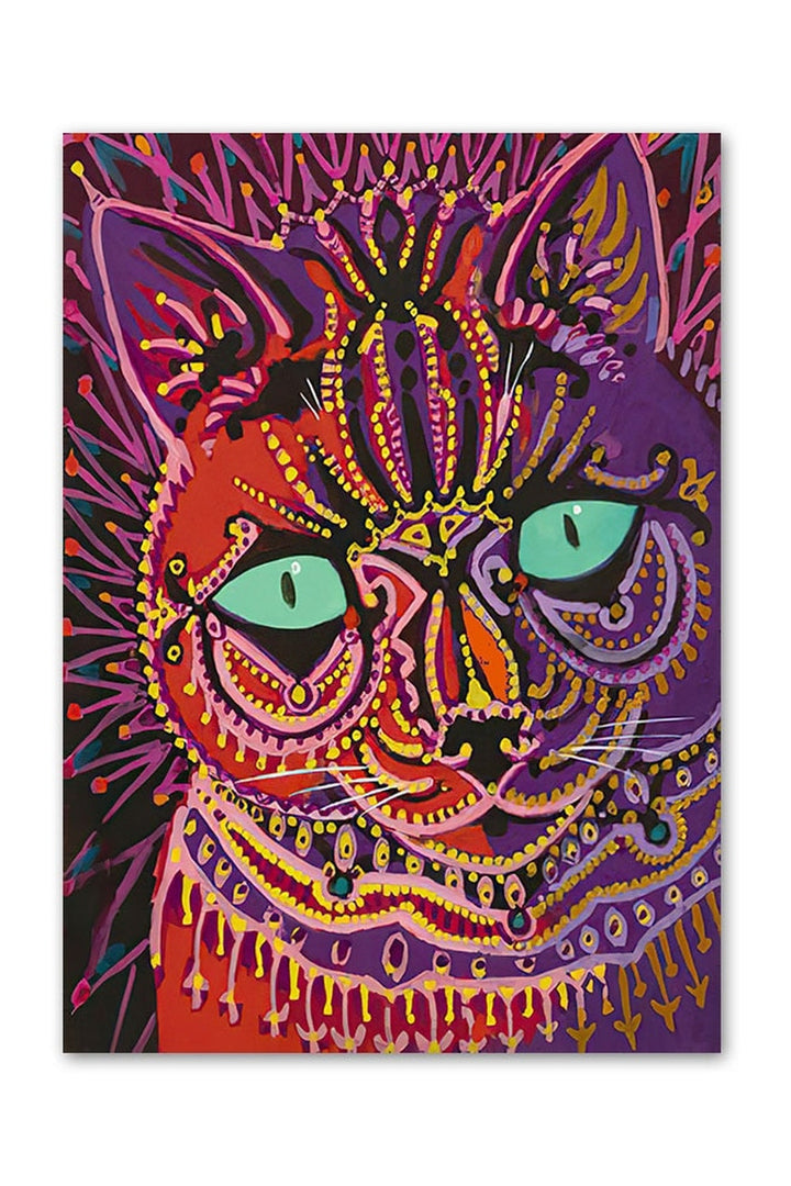 Wain Cats Psychedelic Poster | Bowlift