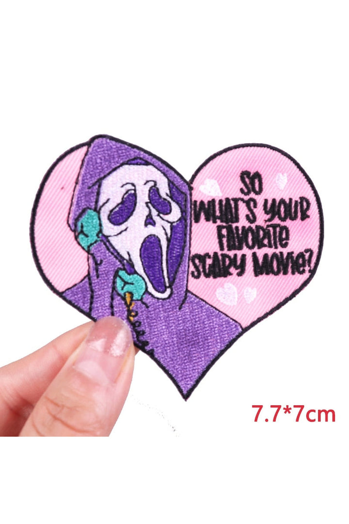 Ghost Style Embroidered Patch | Bowlift