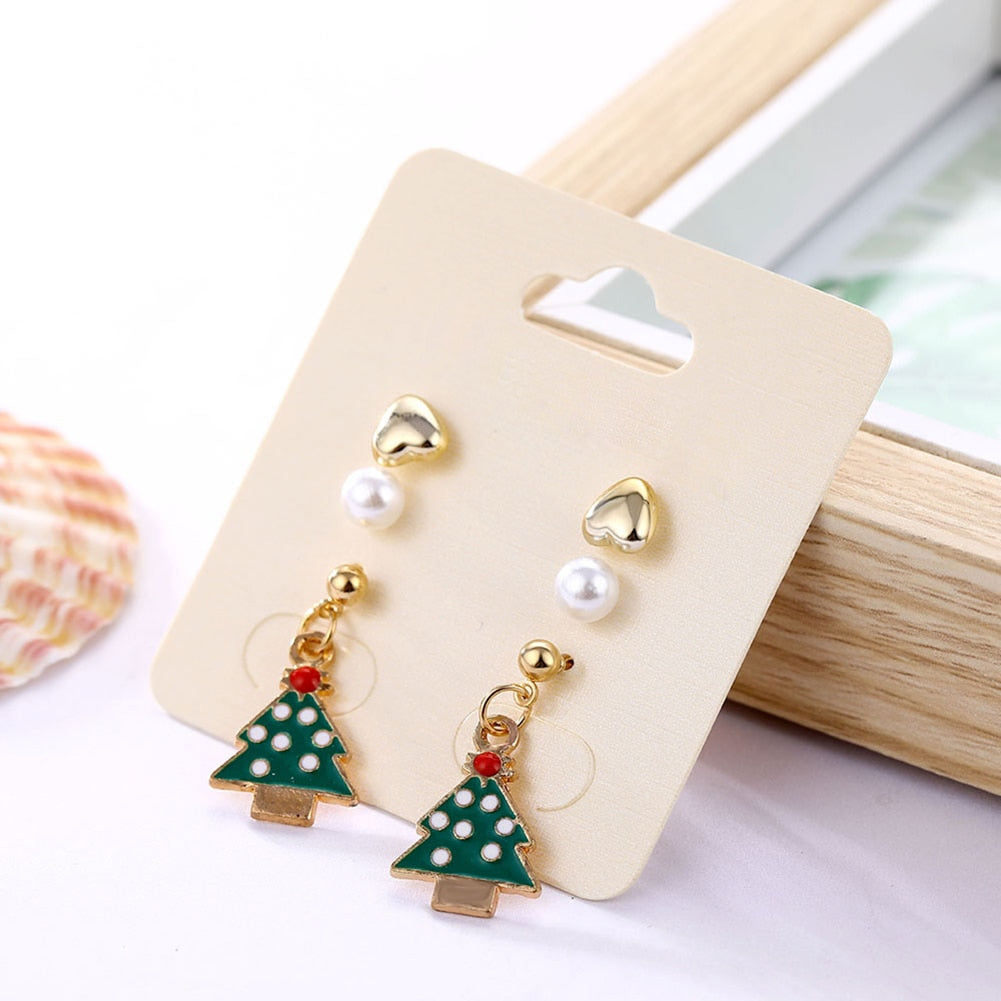 BowLift | Charming Christmas Time Design Earrings