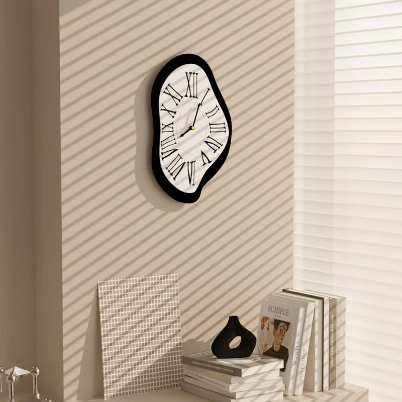 BowLift | Surreal melting nordic wall clock