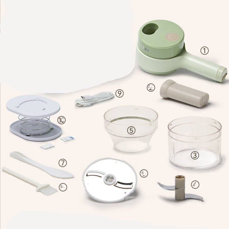BowLift | 2in1 Portable Vegetable Slicer Blender