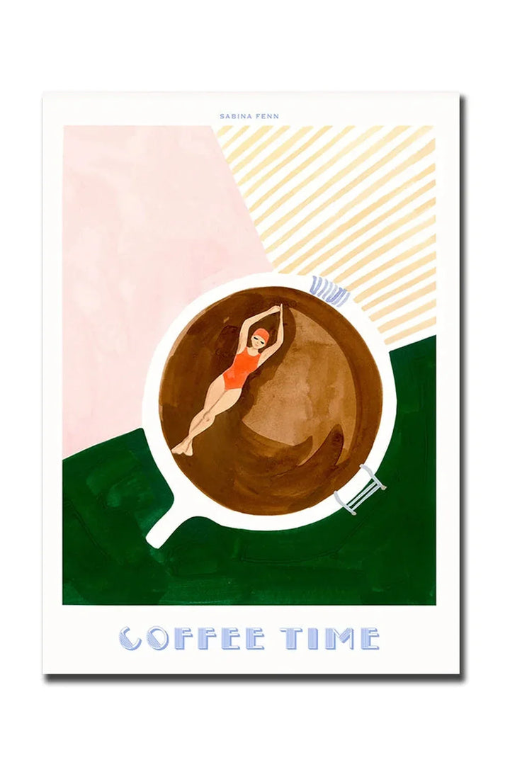 BowLift | Good Morning Coffee Canvas Poster