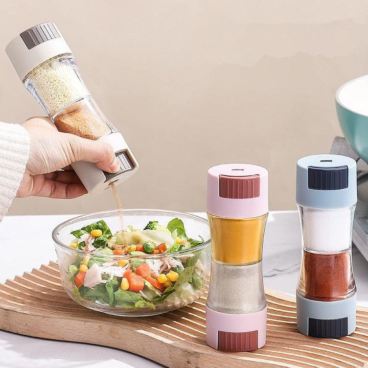 BowLift | Double Head Sealed Seasoning Saver Dispenser