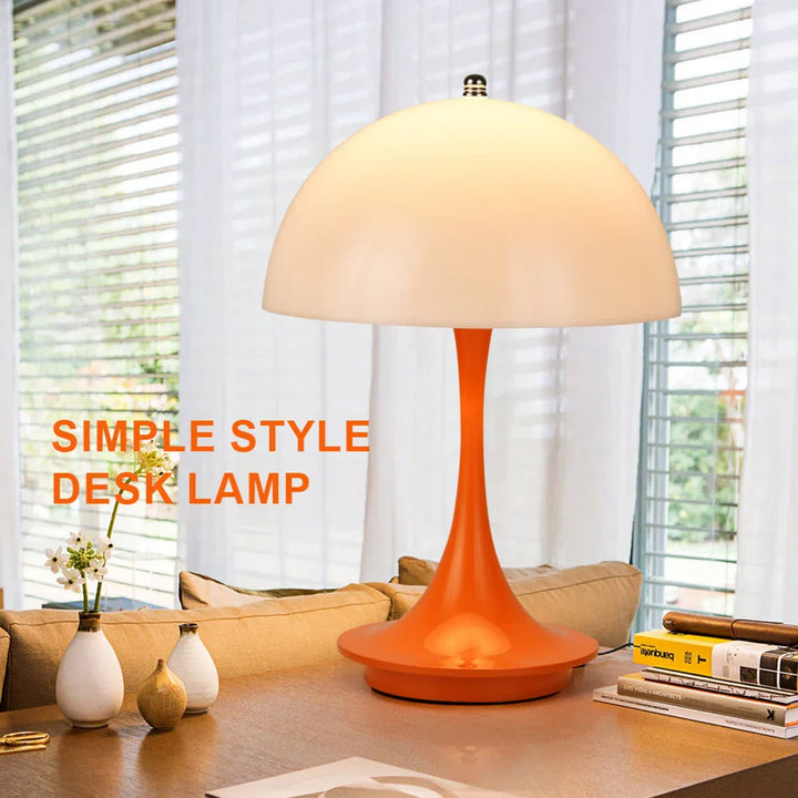 Ellas elegant LED table lamp Bowlift