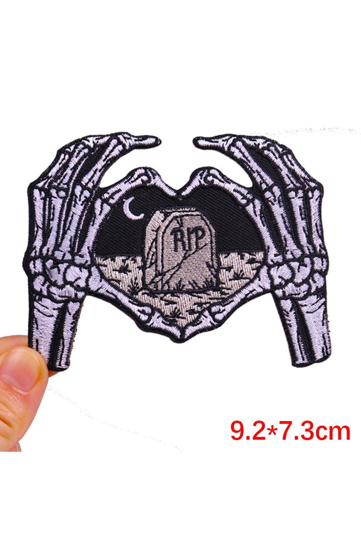 Ghost Style Embroidered Patch | Bowlift