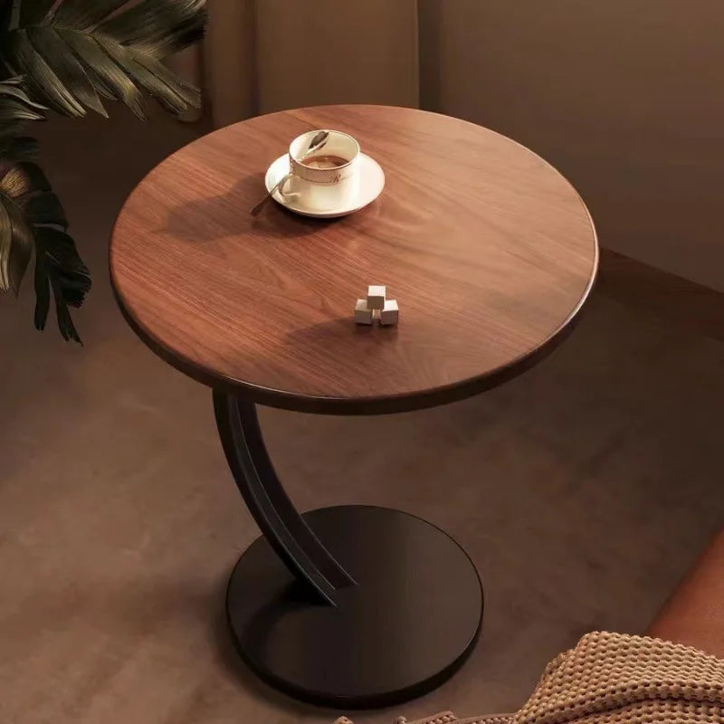 BowLift | Reinforced Round Side Table for Living Room and Bedroom