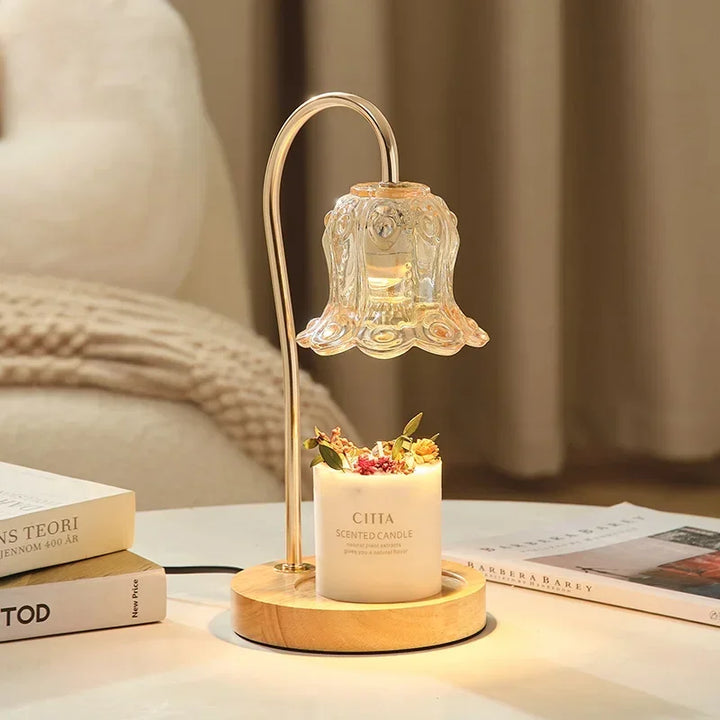 BowLift | Flower-Shaped Warm Audience Candle Warmer Lamp