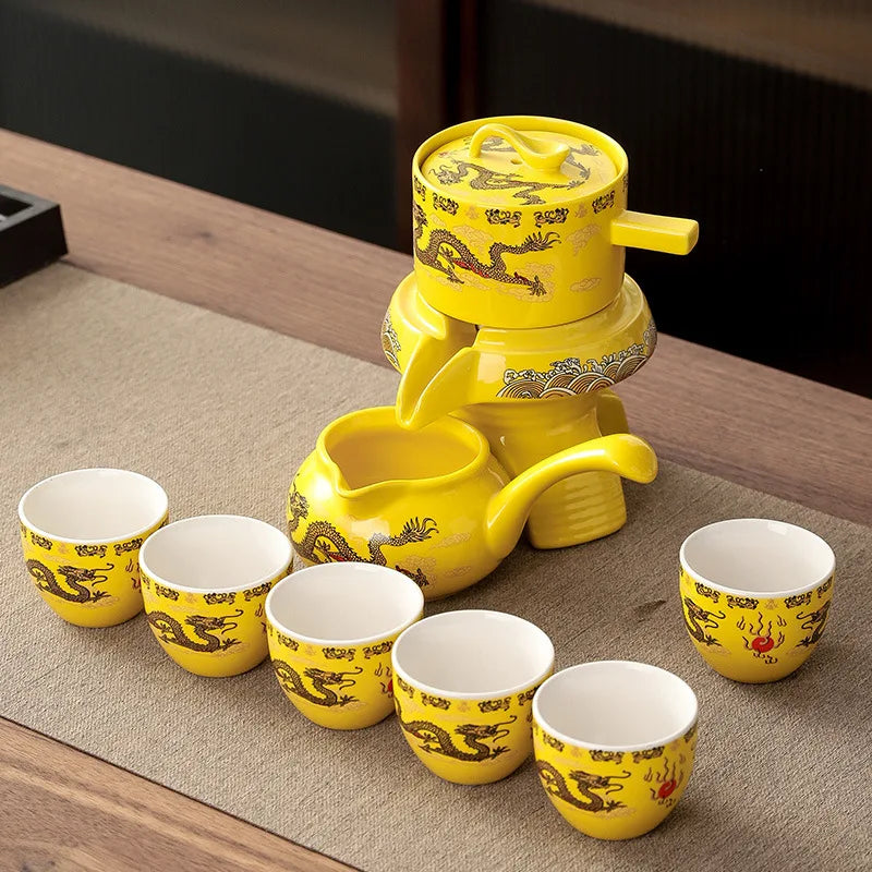 BowLift | Mystic Sip Kung-Fu Ceramic Tea Set
