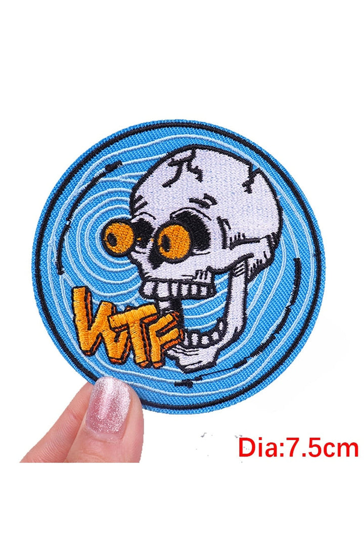 Punk Embroidery Patch Set | Bowlift