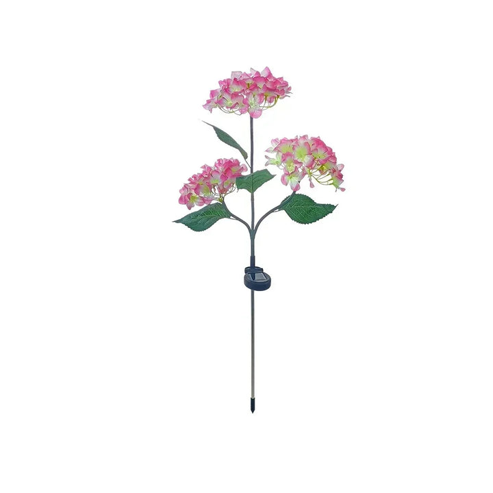 BowLift | Soft Pink Glow Solar LED Flower Garden Light