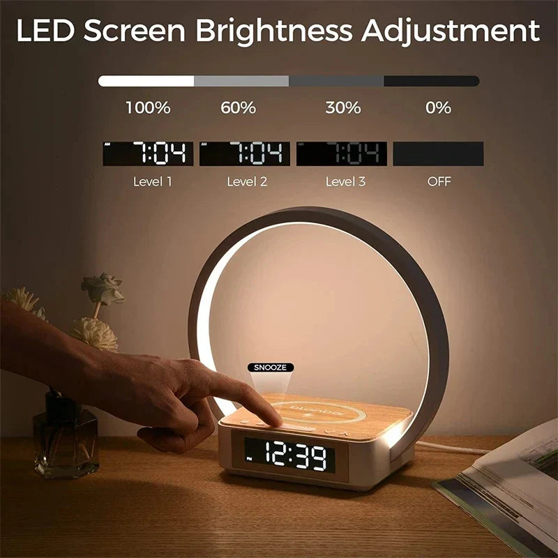 BowLift | Night Circle Wireless Charger Interactive Lamp