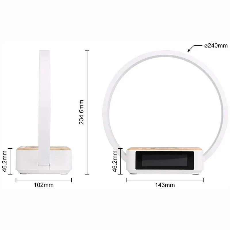 BowLift | Night Circle Wireless Charger Interactive Lamp