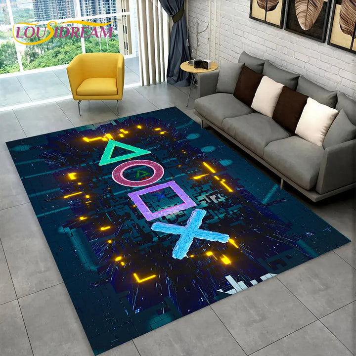 BowLift | GameJoy Playmat – Soft 3D Gamepad Floor Mat for Children and Gamers