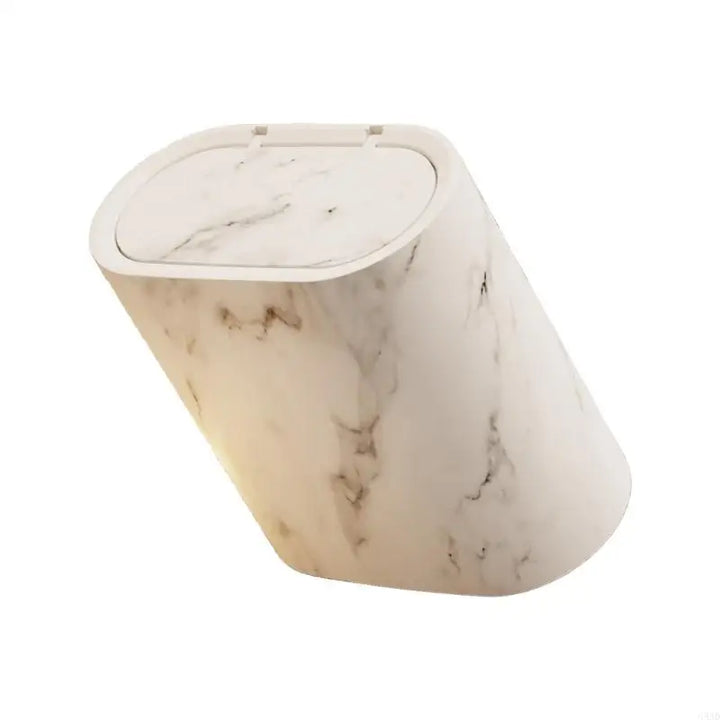 EcoHide Compact Trash Can with Hidden Lid Bowlift