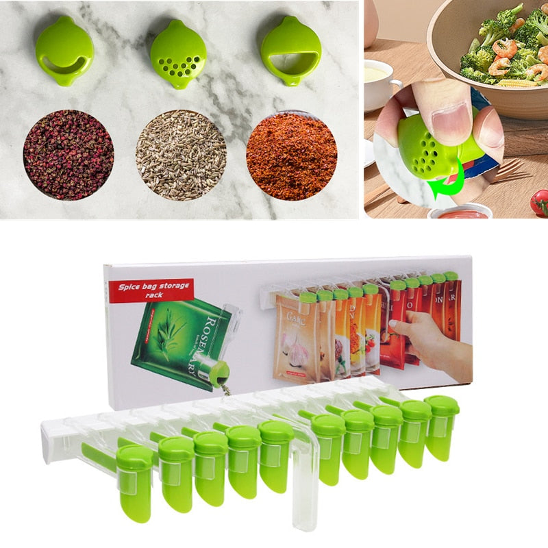 BowLift | Wall-Mounted Hang Around Seasoning Station Rack