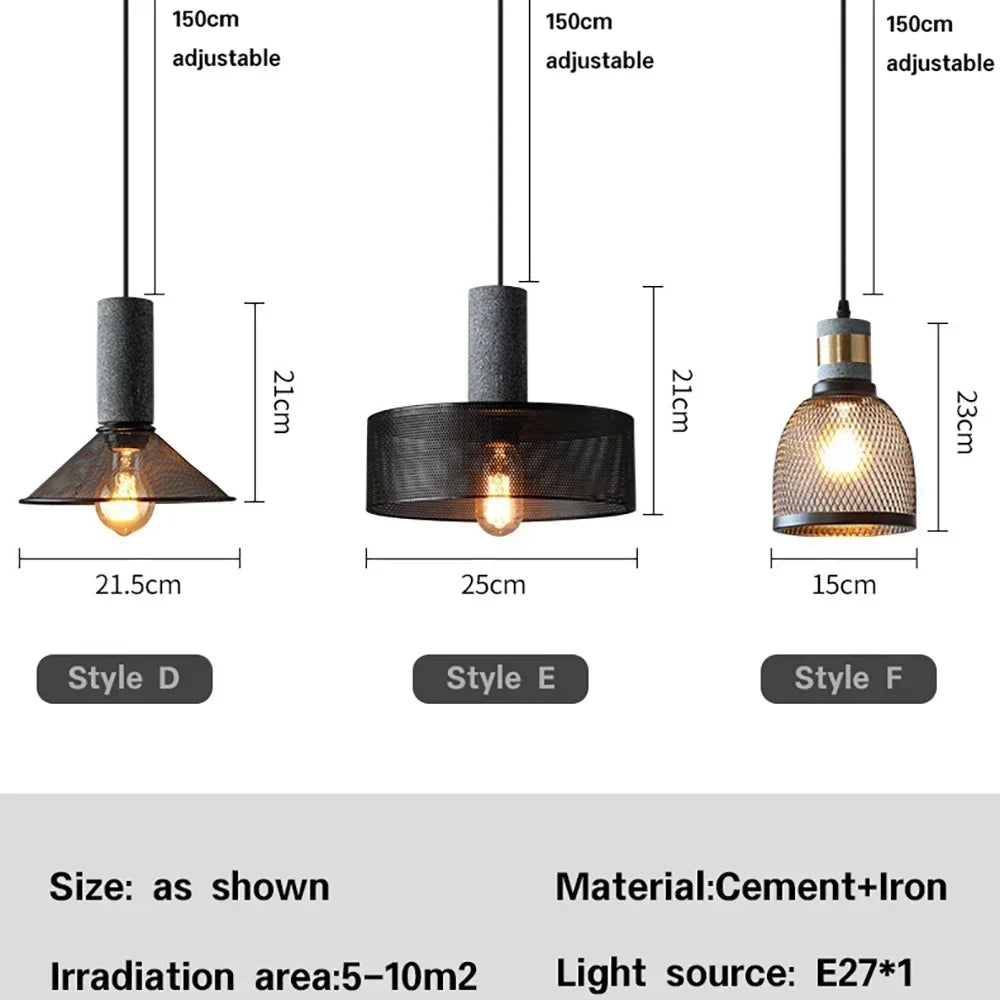 BowLift | Retro American Country Hanging Lamp