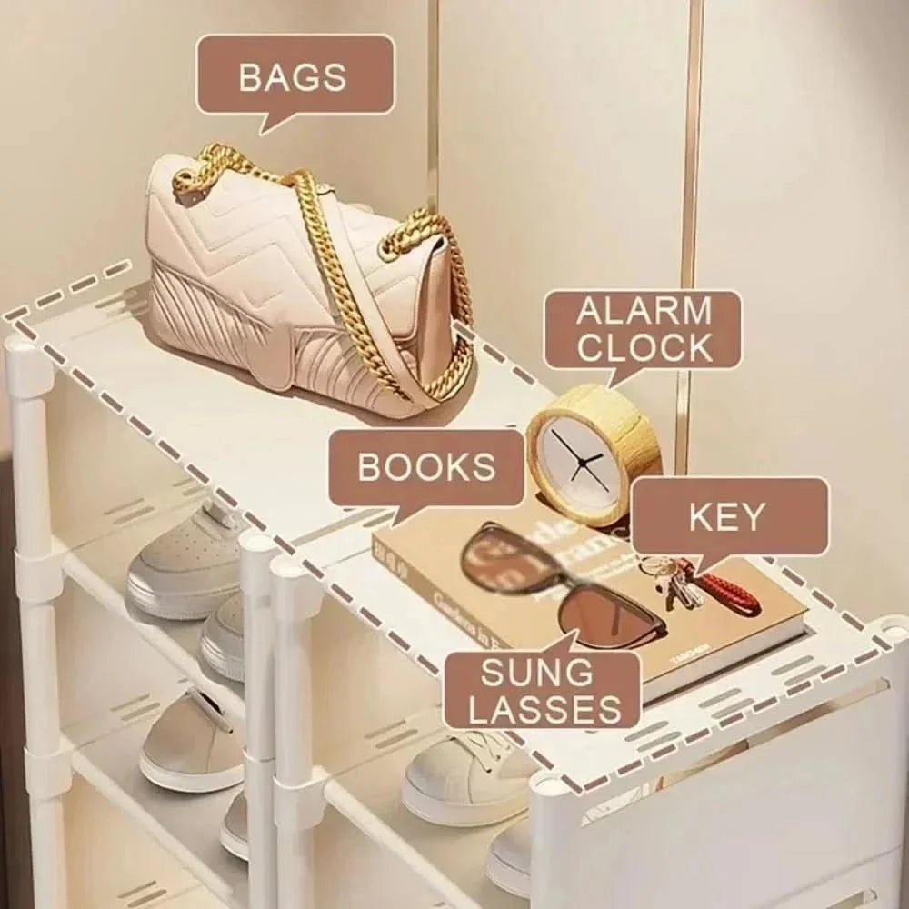 BowLift | Saving Shoe Rack - Stackable shoe rack for corners and small spaces