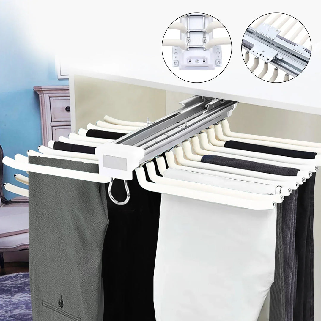 BowLift | Smart Slide-Out Rail Cloth Organizer
