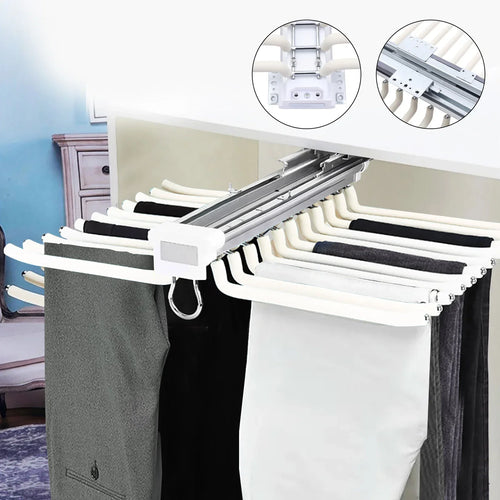 BowLift | Smart Slide-Out Rail Cloth Organizer