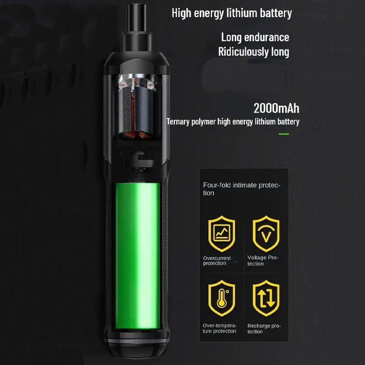 BowLift | Mini Cordless Rechargeable Electrical Screwdriver Drill Tool Set