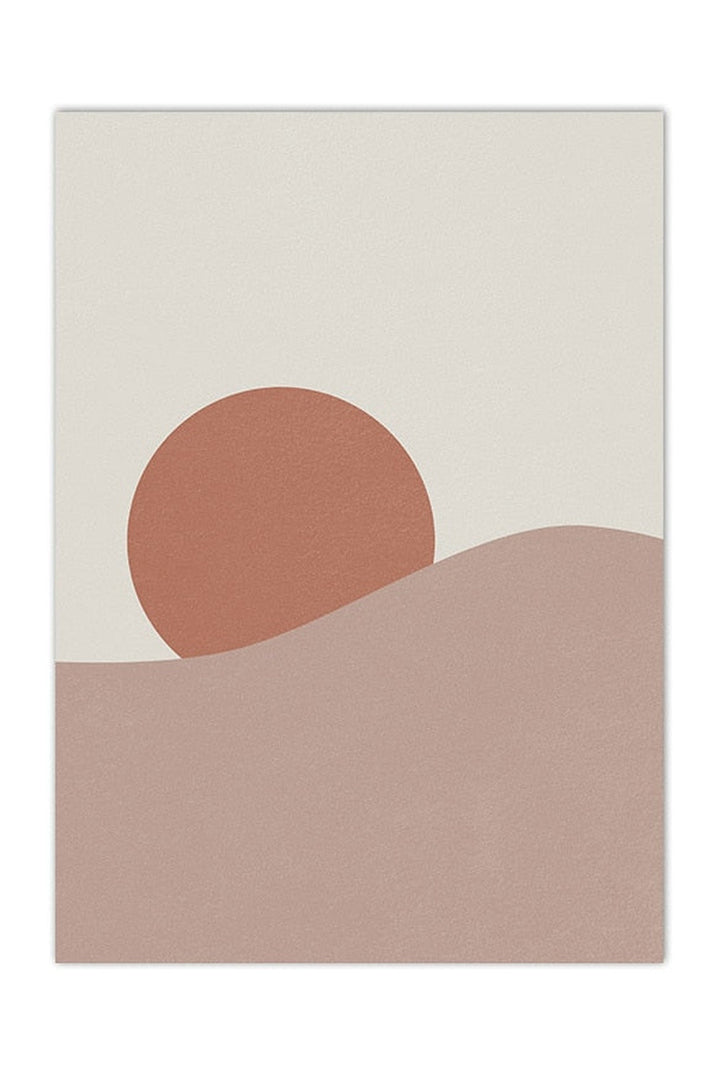 Academy Abstract Landscape Canvas | Bowlift