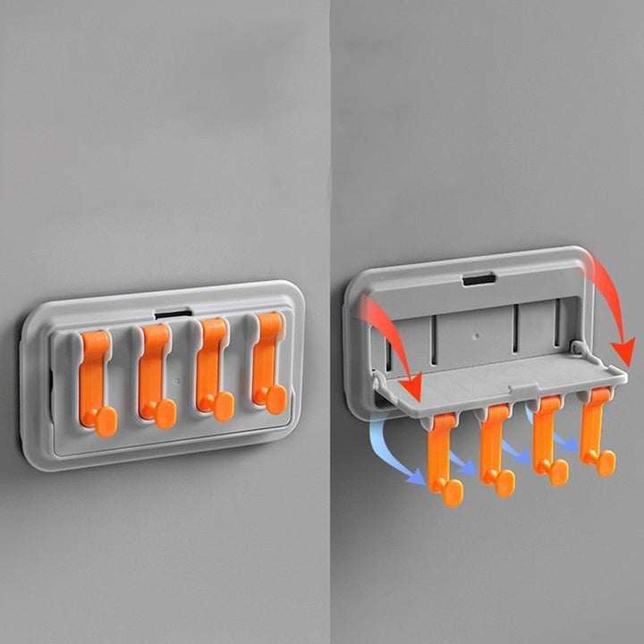BowLift | Wall-Mounted Phone Holder Kitchen Organizer Rack