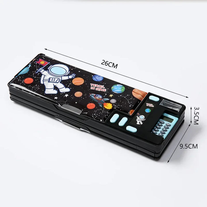 BowLift | Double-Sided Creative Calculator Cute Kids Pencil Case