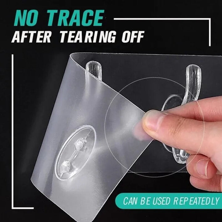 BowLift | Transparent Invisible Adhesive Simple Wall Hangers
