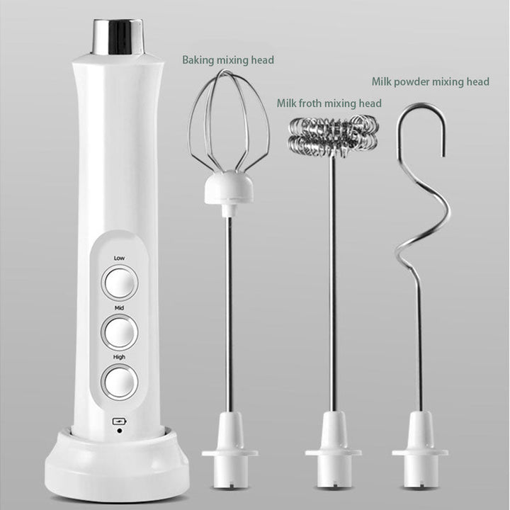 BowLift | 3in1 Portable Rechargeable Milk Frother Foam Maker