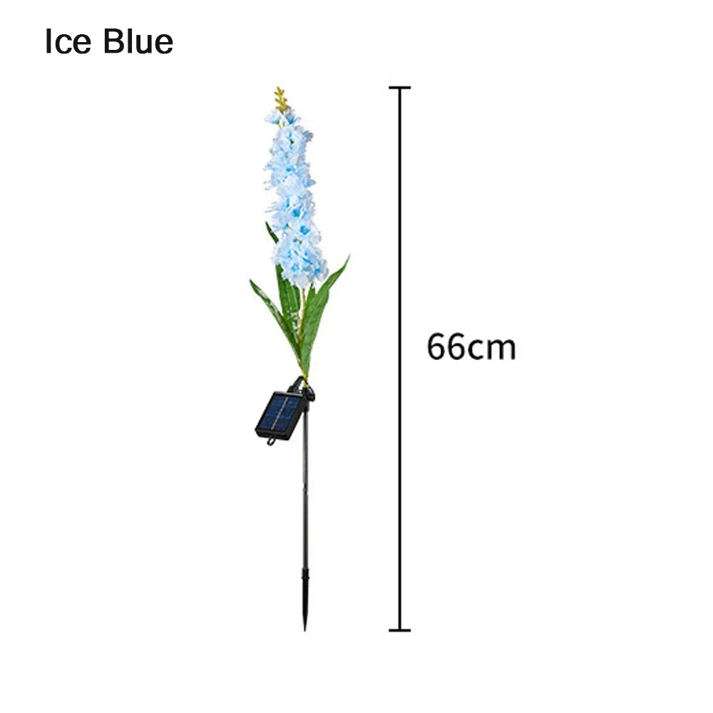 BowLift | Soft Pink Glow Solar LED Flower Garden Light