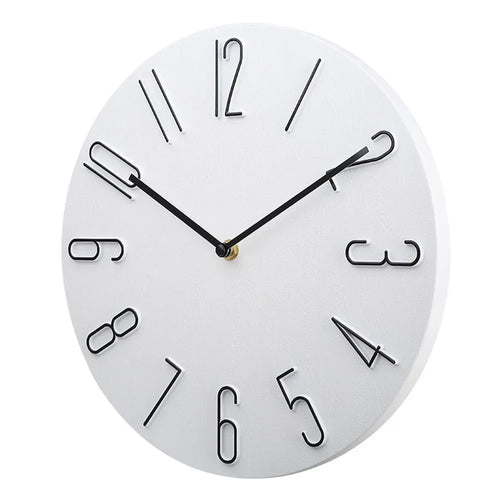 BowLift | QuartzLine | Simple, minimalist wall clock